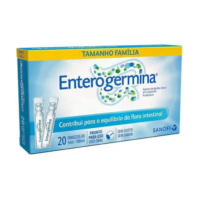 Probiótico Enterogermina 20 Frascos de 5ml